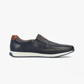11962-14 Mens Loafers Blue