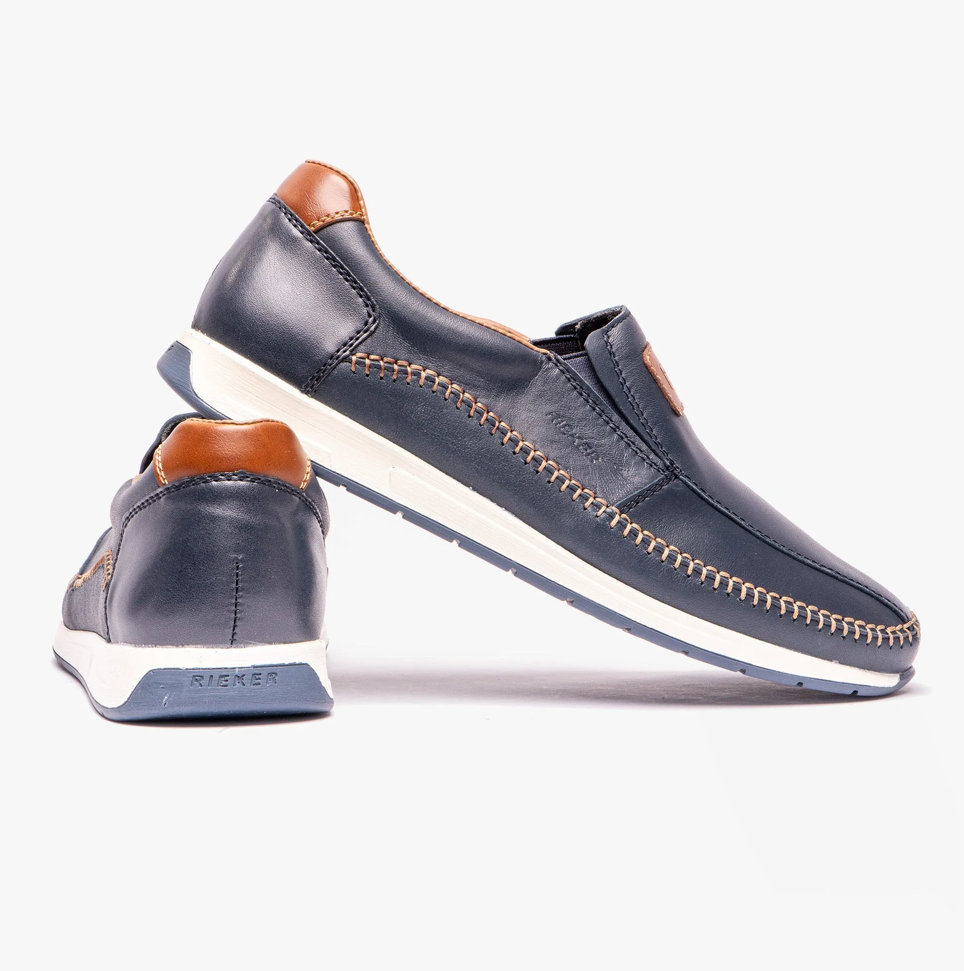 11962-14 Mens Loafers Blue