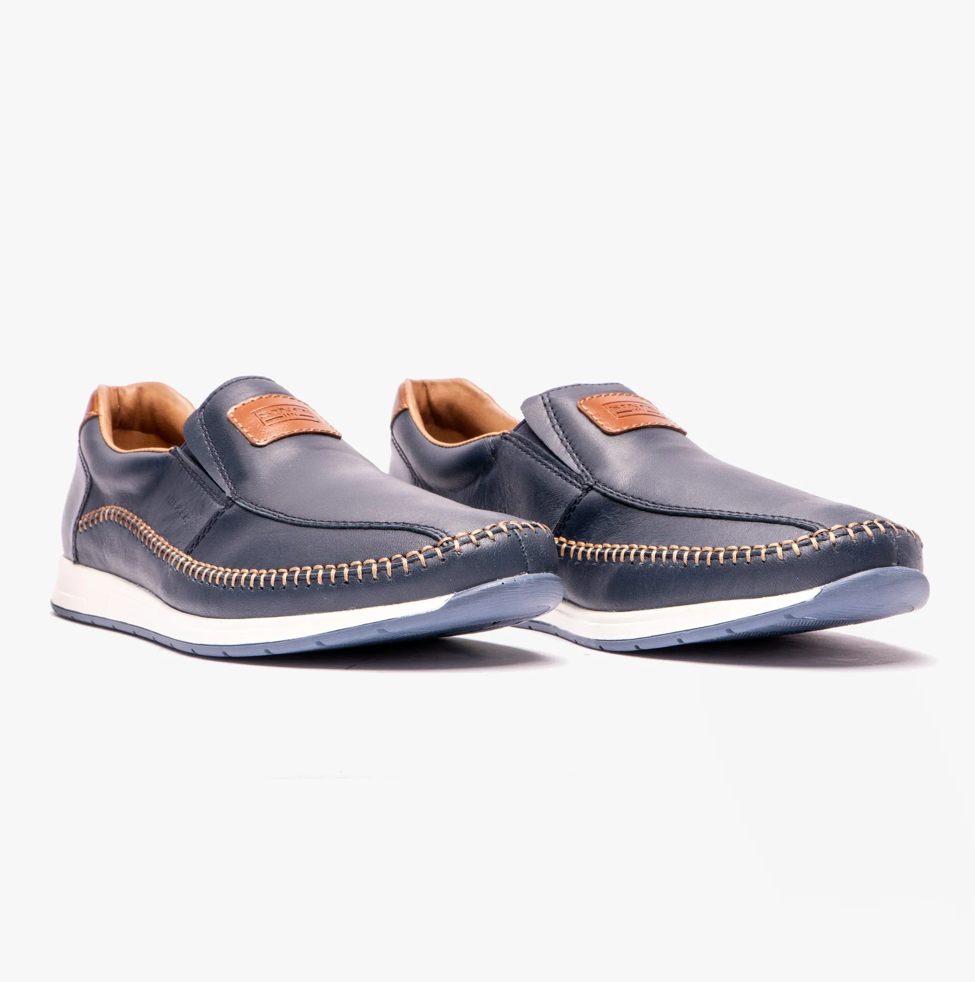 11962-14 Mens Loafers Blue