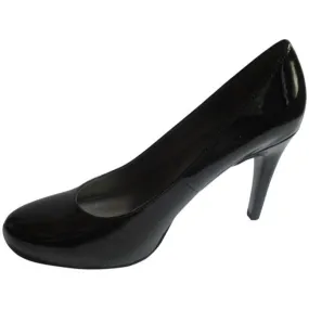 Bandolino Black Bdeladia Patent Leather Almond Toe Pumps Size Us