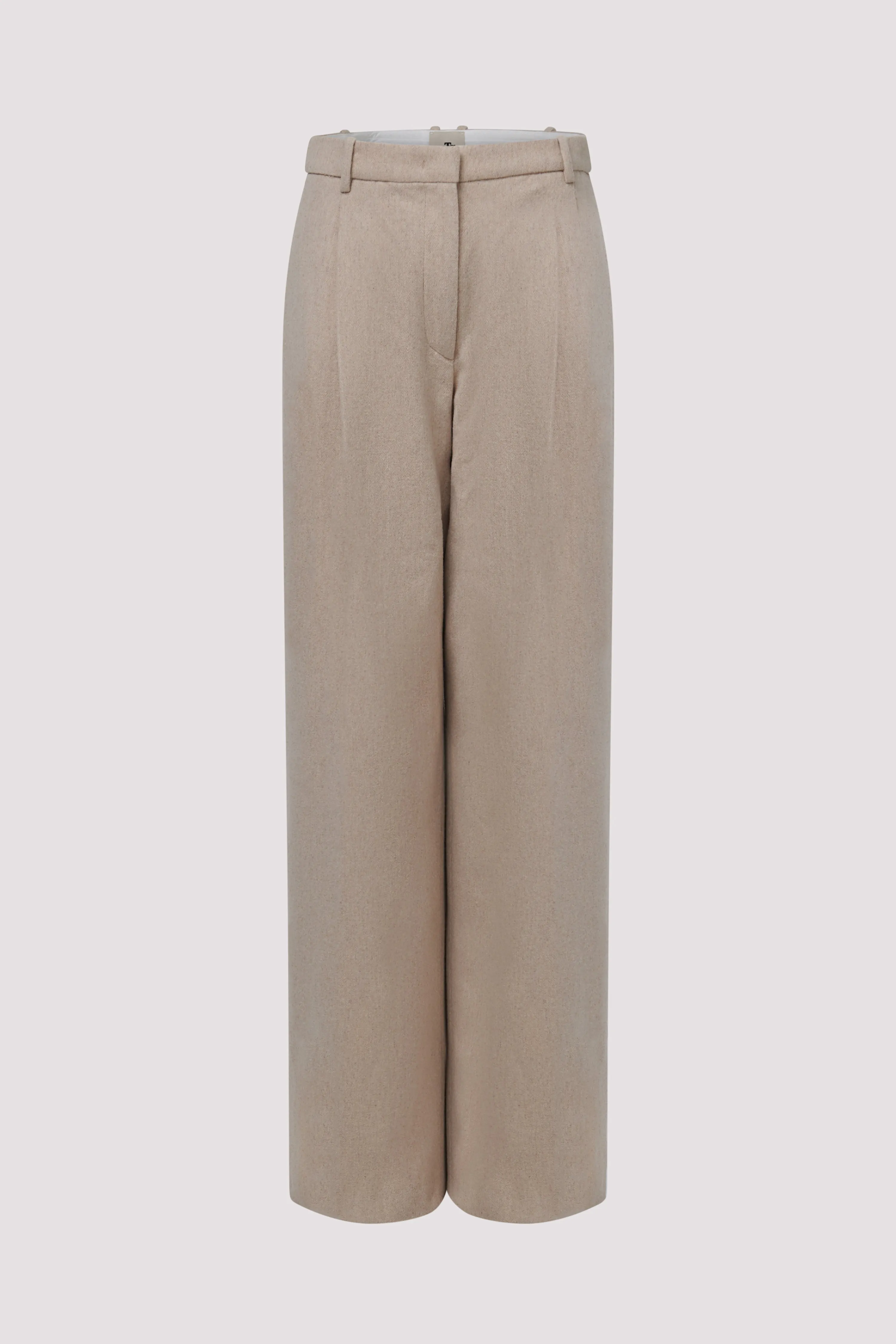 Beige Mille Pants