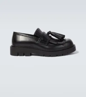 Bottega Veneta Haddock fringed leather loafers