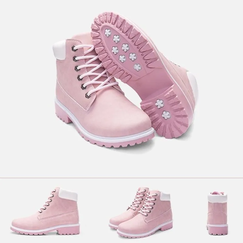 Cuzcare Women Outdoor Winter Boots Water-resistant Orthopedic Shoes