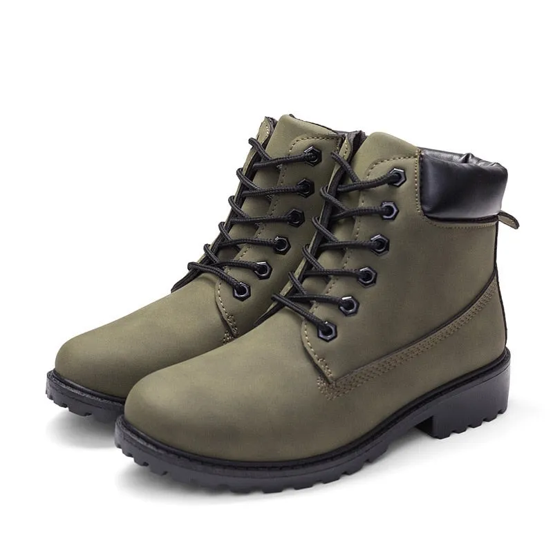 Cuzcare Women Outdoor Winter Boots Water-resistant Orthopedic Shoes