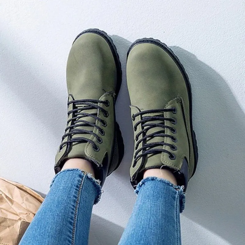 Cuzcare Women Outdoor Winter Boots Water-resistant Orthopedic Shoes