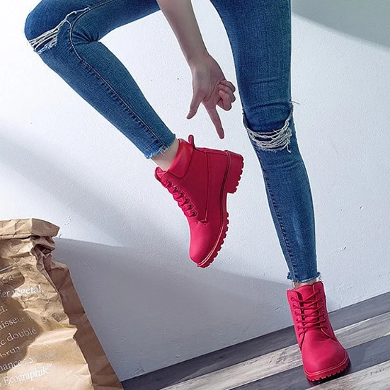 Cuzcare Women Outdoor Winter Boots Water-resistant Orthopedic Shoes