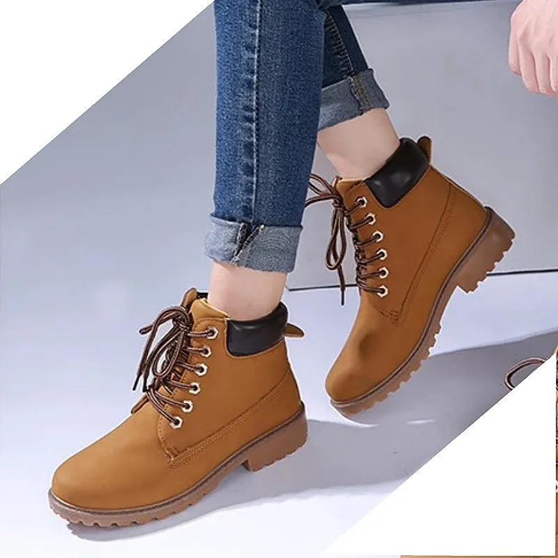 Cuzcare Women Outdoor Winter Boots Water-resistant Orthopedic Shoes