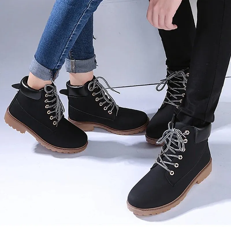 Cuzcare Women Outdoor Winter Boots Water-resistant Orthopedic Shoes