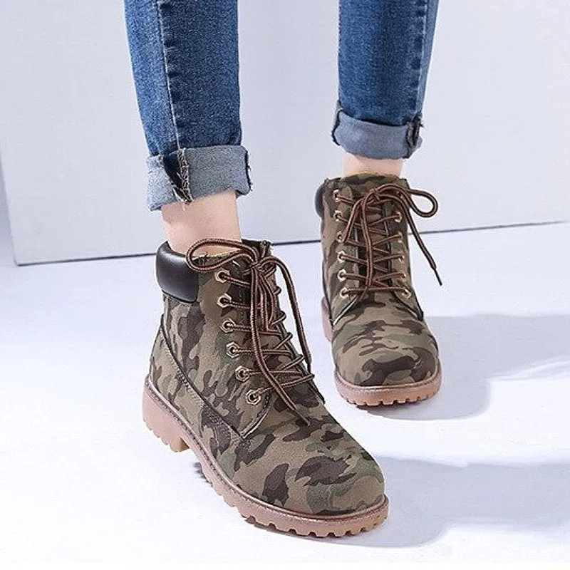 Cuzcare Women Outdoor Winter Boots Water-resistant Orthopedic Shoes