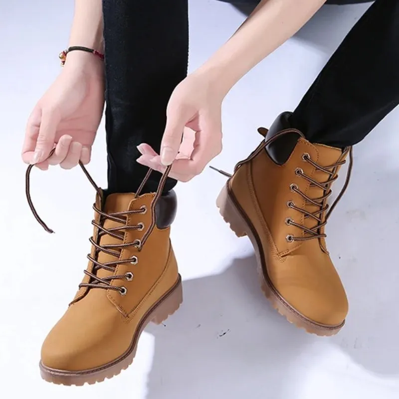 Cuzcare Women Outdoor Winter Boots Water-resistant Orthopedic Shoes