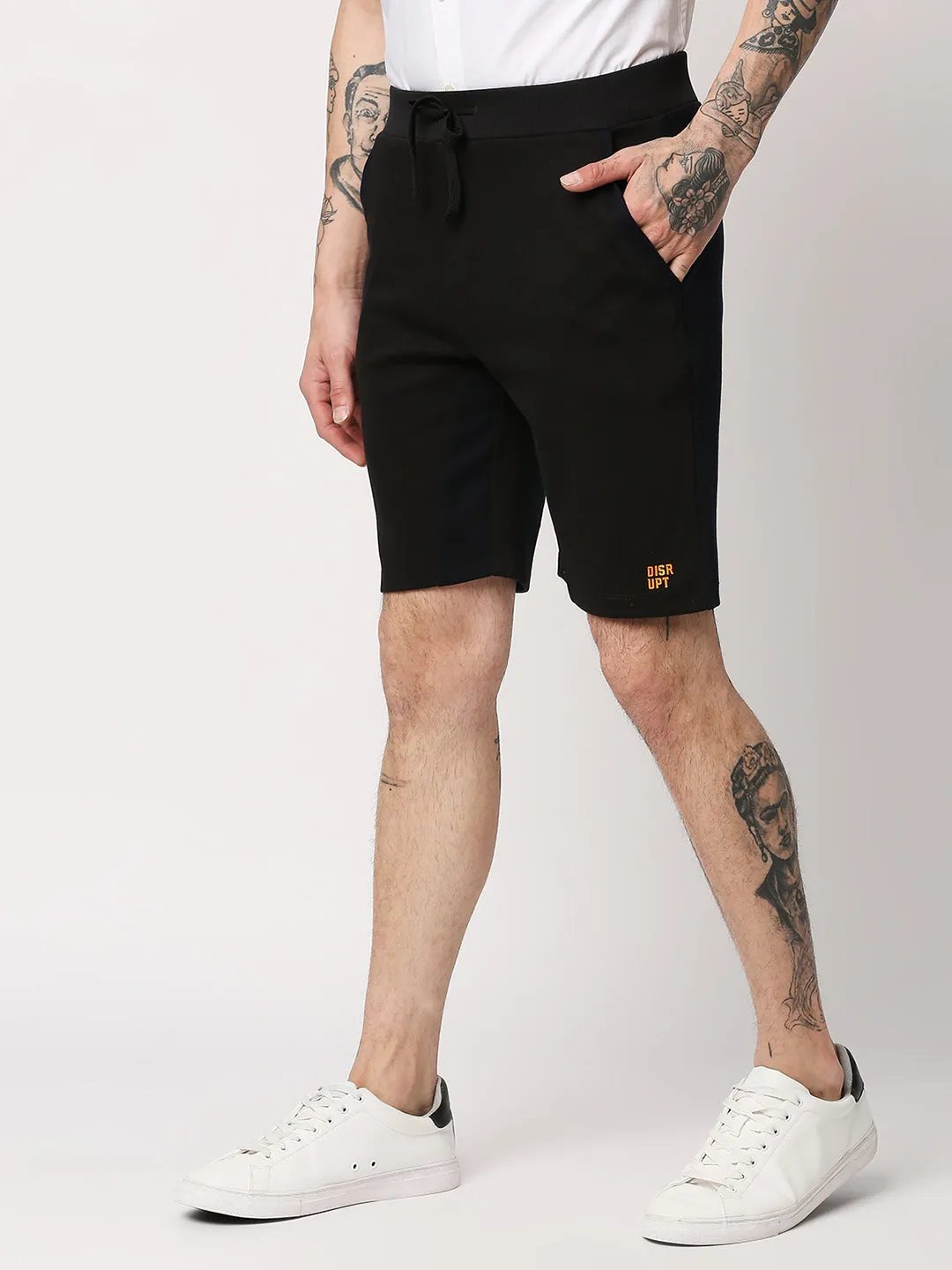 Disrupt Mens Cut-sew Classy Shorts in Jacquard