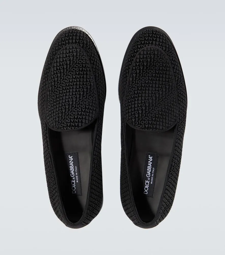 Dolce&Gabbana Velvet loafers