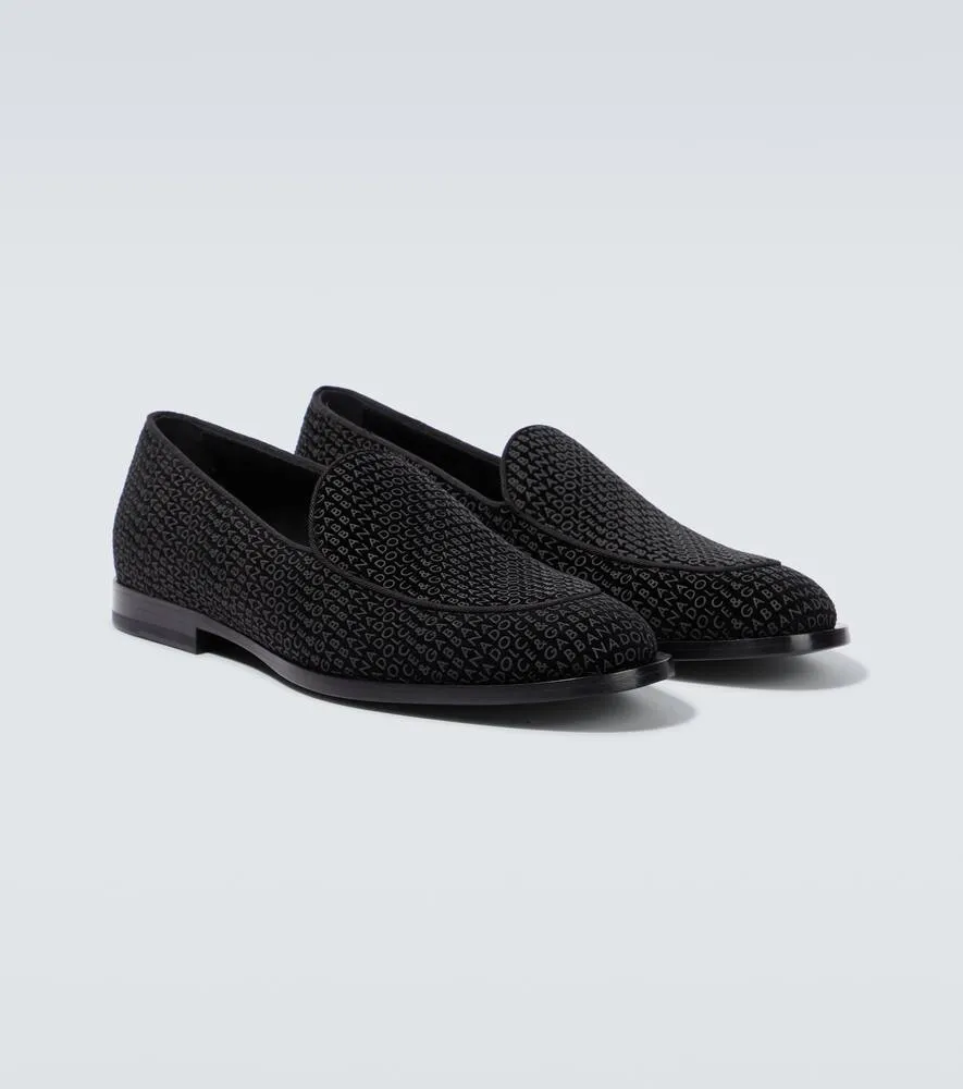 Dolce&Gabbana Velvet loafers