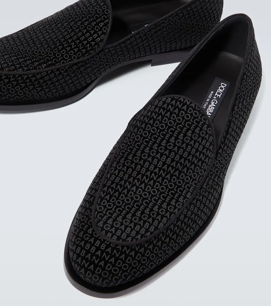 Dolce&Gabbana Velvet loafers