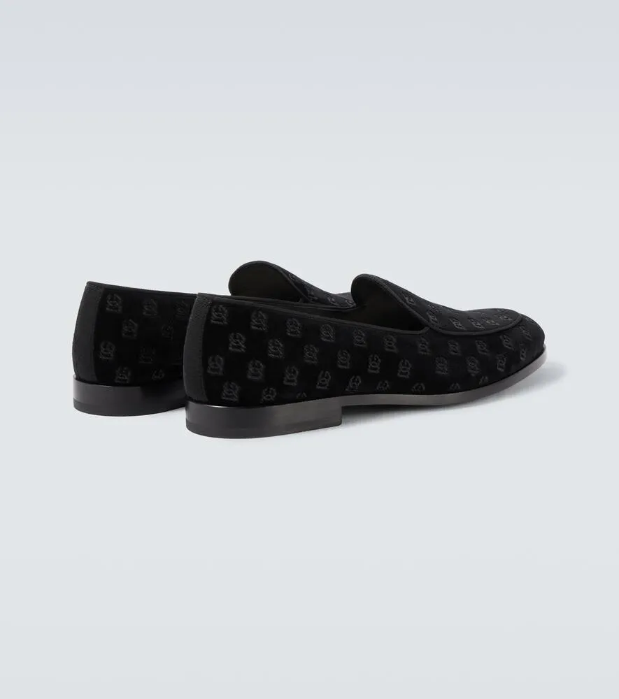 Dolce&Gabbana Vivaldi velvet loafers