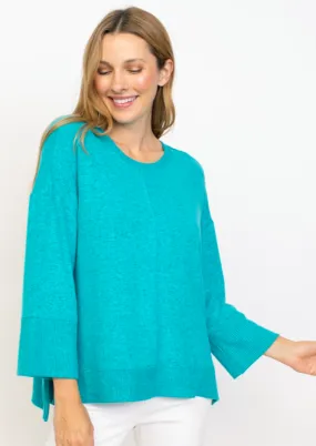 Habitat Soft Fleece Rib Trim Crew