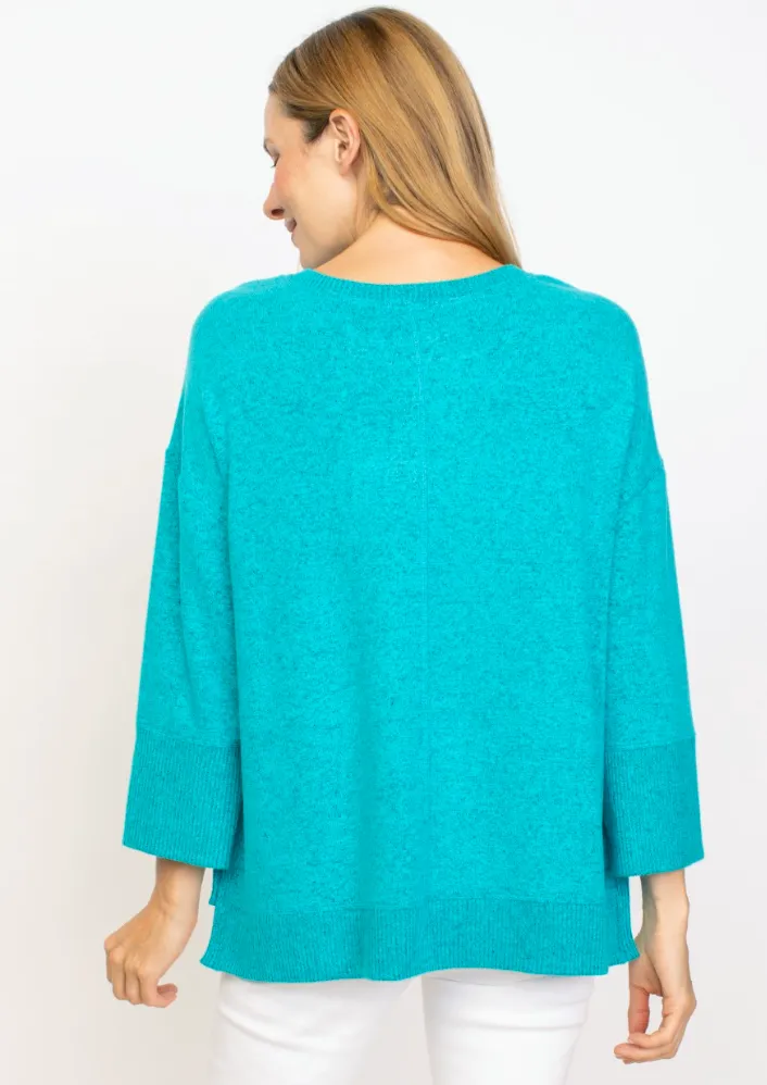Habitat Soft Fleece Rib Trim Crew