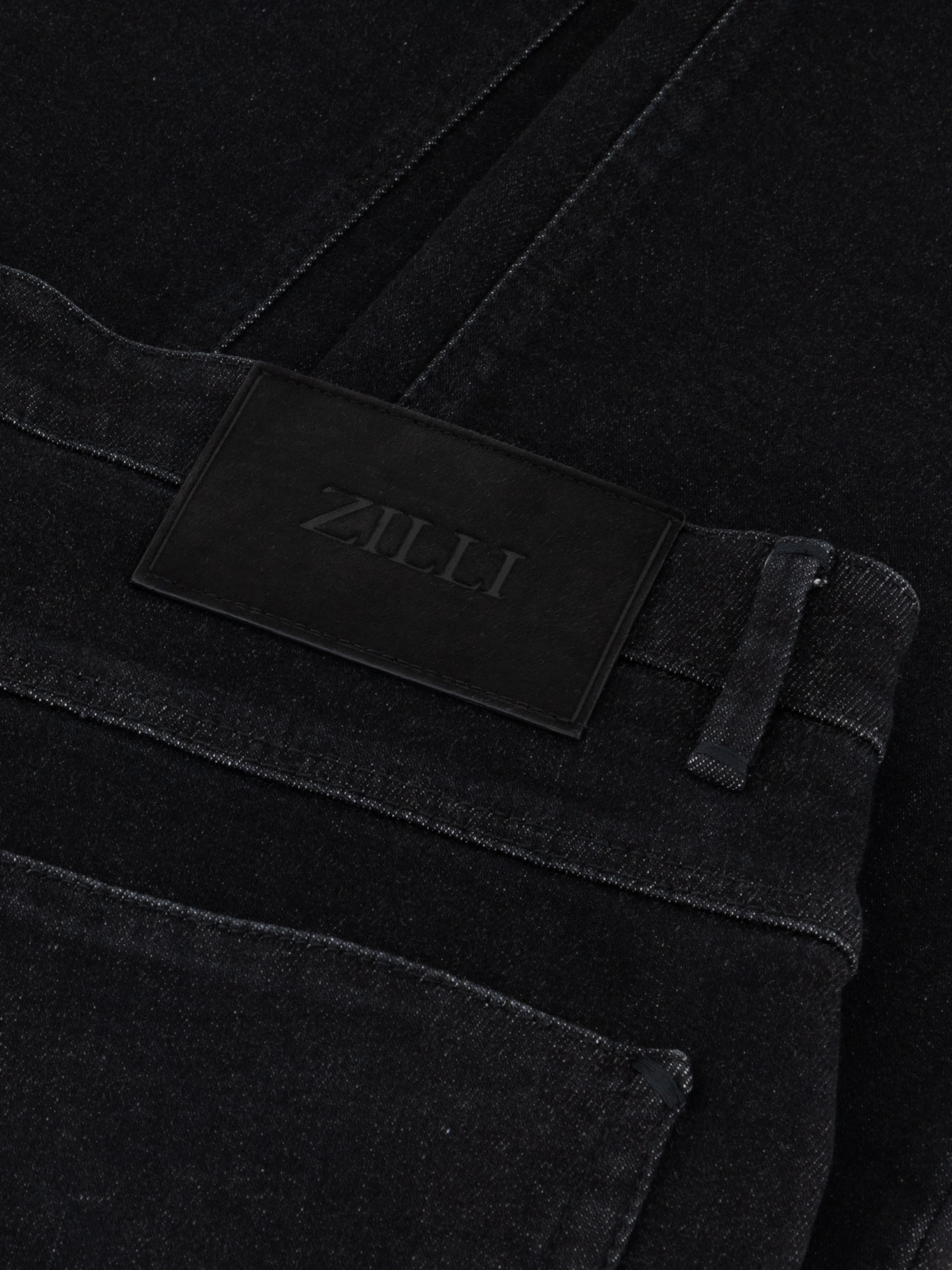 Jeans in Cotton Black