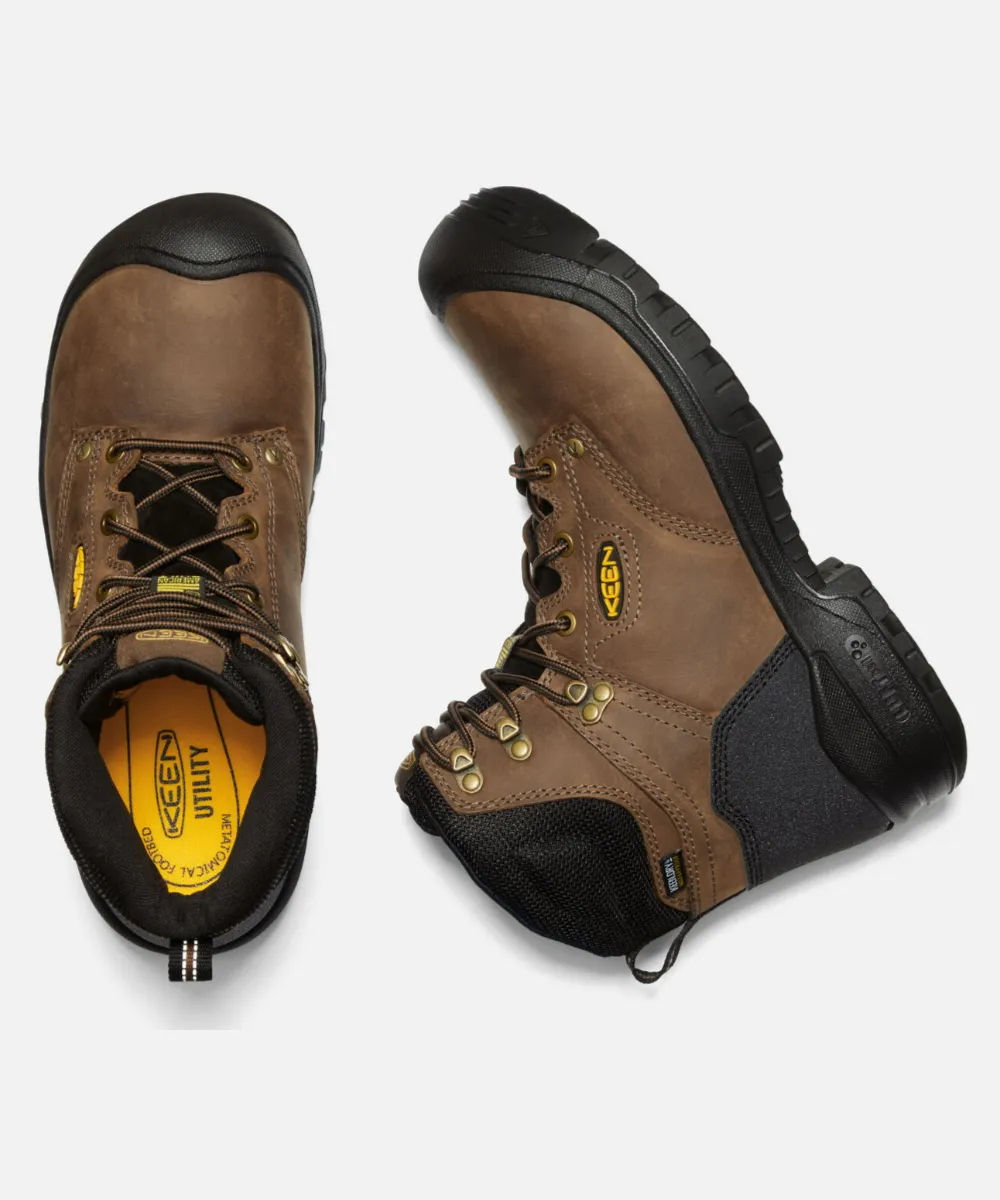 Keen Independence Soft Toe Work Boots - Dark Earth