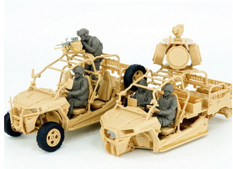 Magic Factory 7502 1/35 MRZR D4 Crew Set (for Magic Factory 2005 kit)