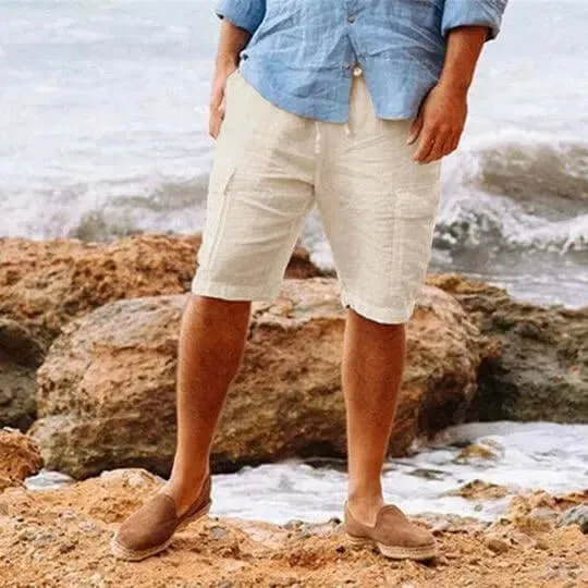 Men's Linen Shorts: Relaxed Fit Summer Shorts