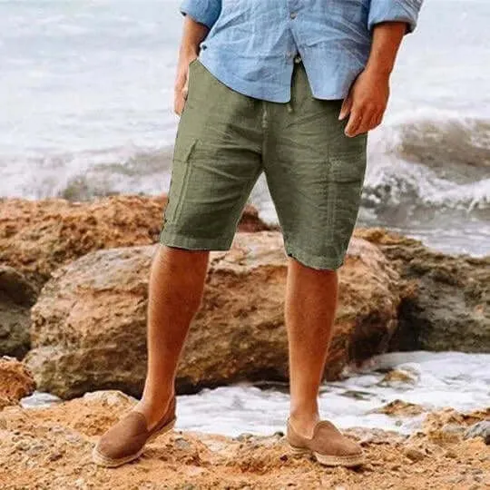Men's Linen Shorts: Relaxed Fit Summer Shorts