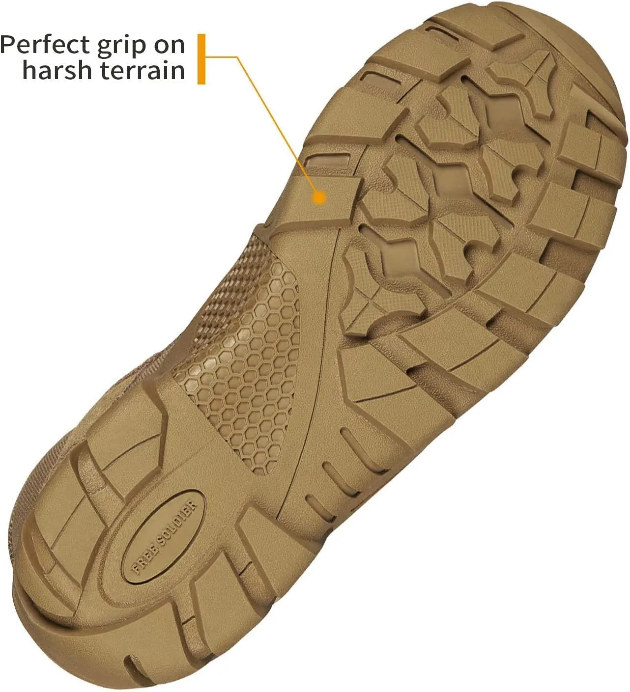 Men's Waterproof Boots Outdoor Lightweight Military Boots, work boots, hiking