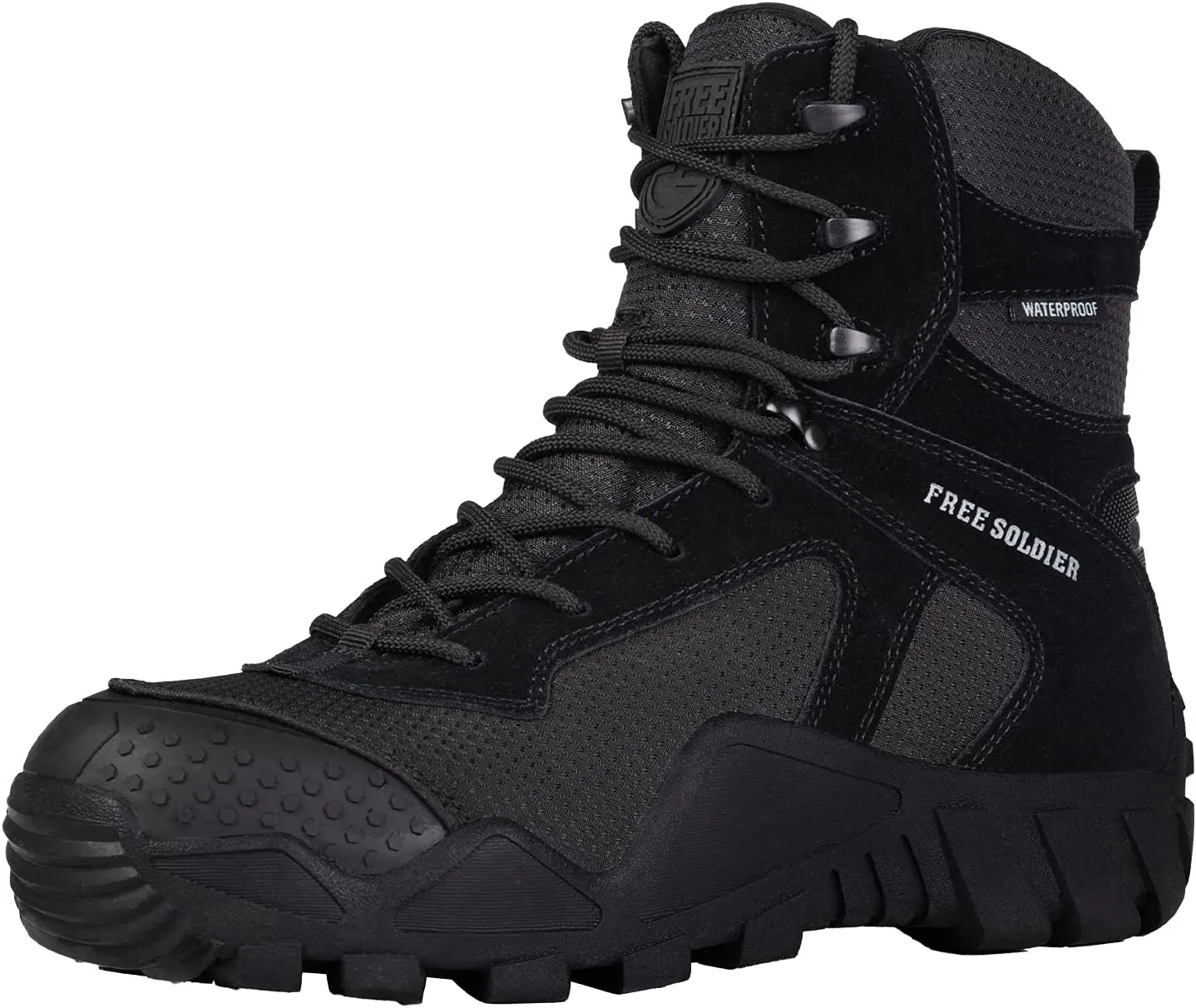 Men's Waterproof Boots Outdoor Lightweight Military Boots, work boots, hiking
