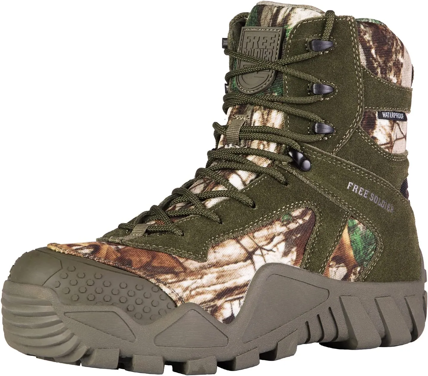 Men's Waterproof Boots Outdoor Lightweight Military Boots, work boots, hiking