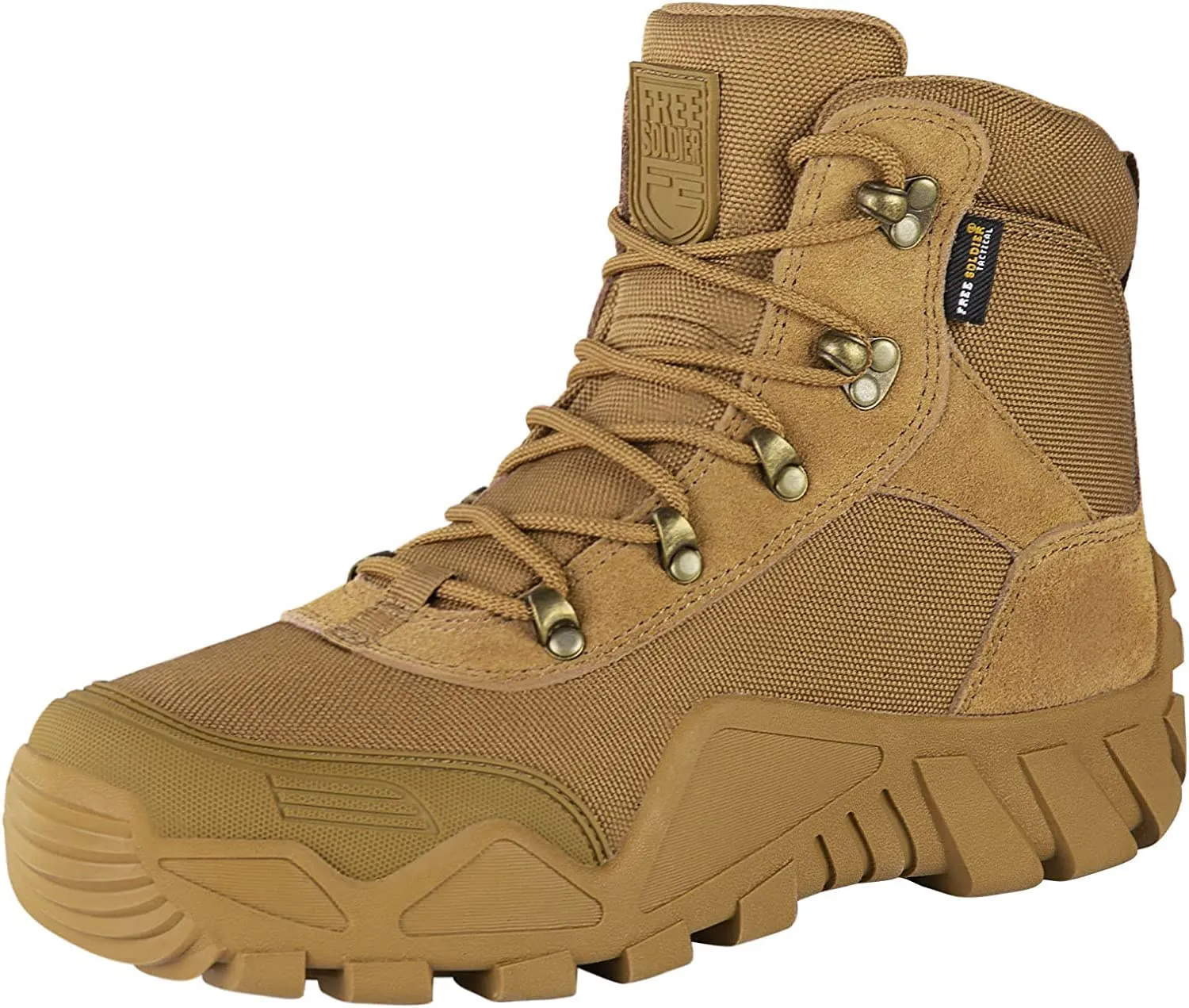 Men's Waterproof Boots Outdoor Lightweight Military Boots, work boots, hiking