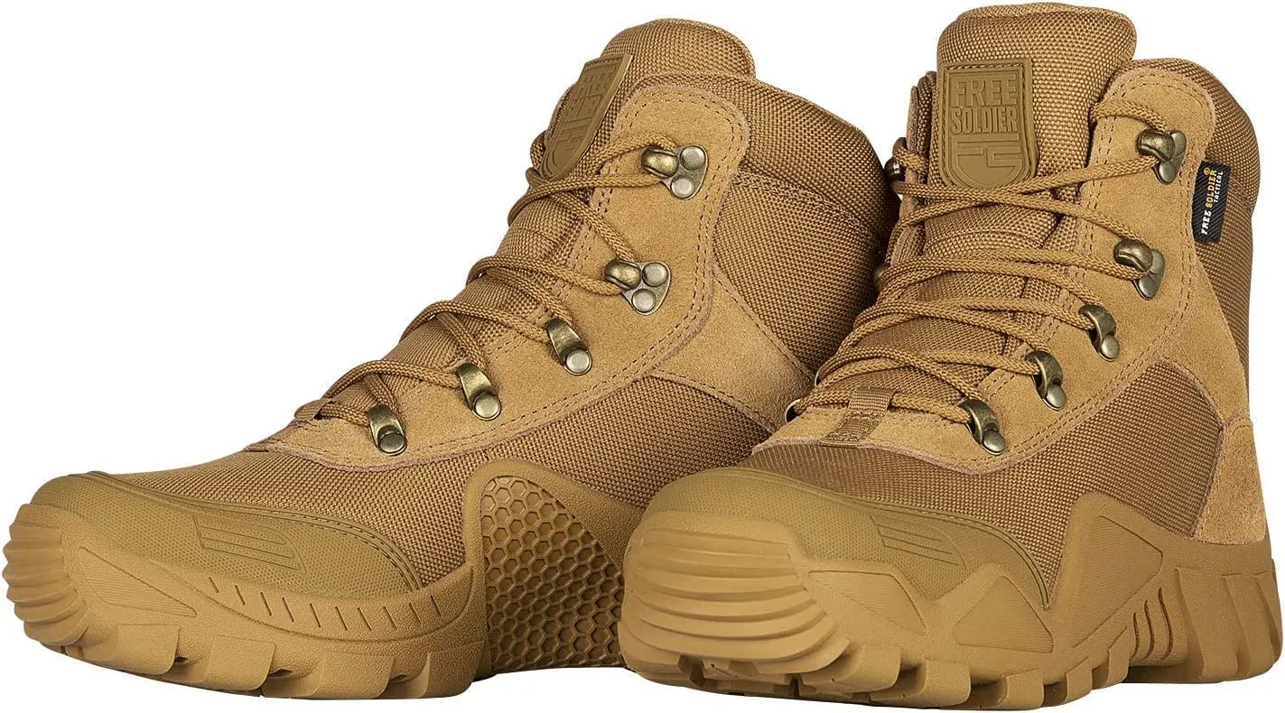 Men's Waterproof Boots Outdoor Lightweight Military Boots, work boots, hiking