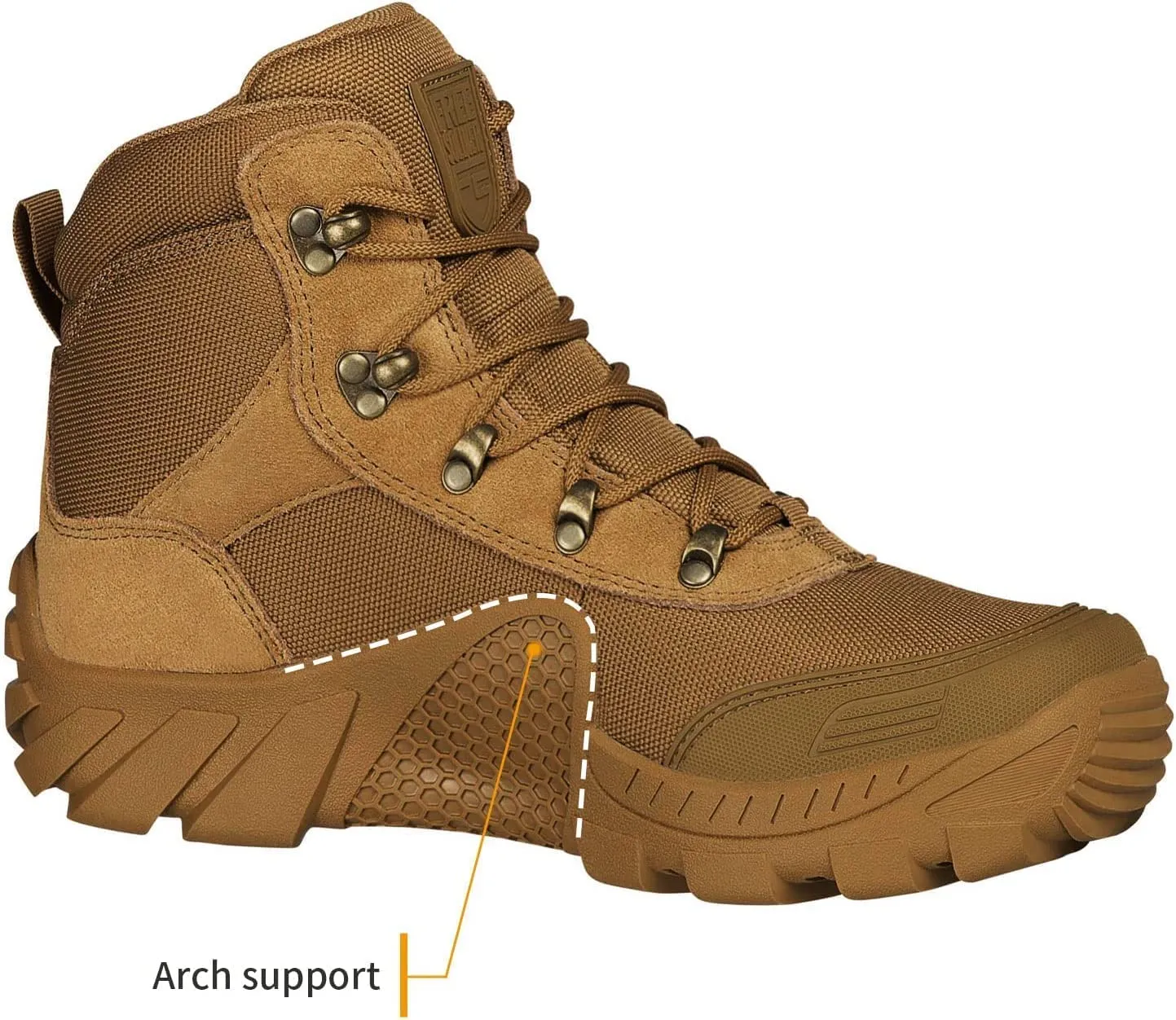 Men's Waterproof Boots Outdoor Lightweight Military Boots, work boots, hiking
