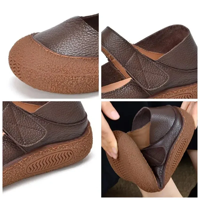Mia – Women's Ethnic Style Soft Loafers for Summer and Autumn
