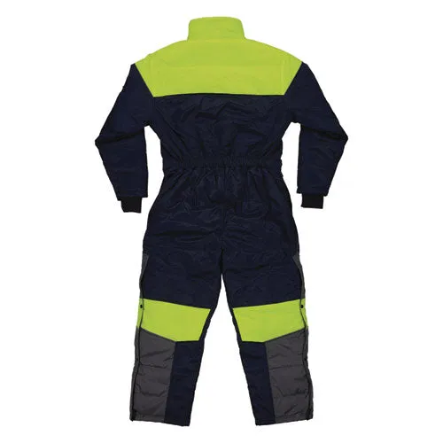 N-ferno 6475 Insulated Freezer Coverall, 3x-large, Navy, Ships In 1-3 Business Days