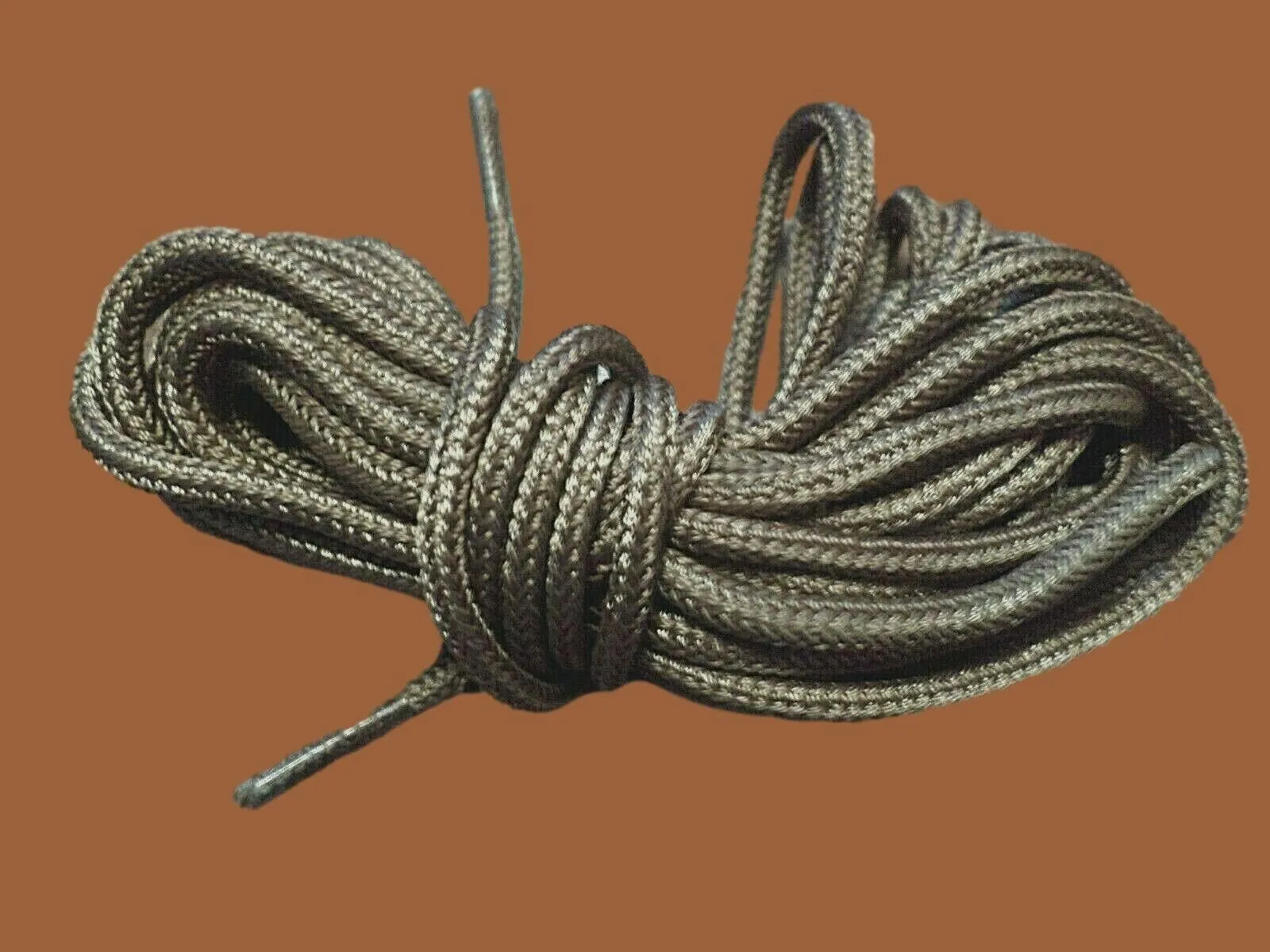 NEW U.S MILITARY NYLON BOOT LACES COYOTE BROWN 84" INCHES 1 PAIR
