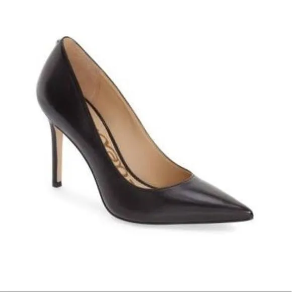 Sam Edelman Hazel Classic Leather Pump in Black