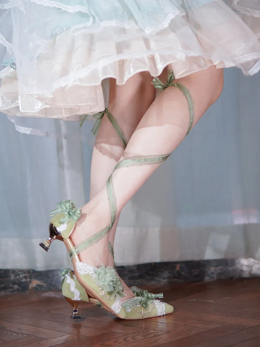 Sky Rabbit~Two~Fresh and Elegant Lolita Heels