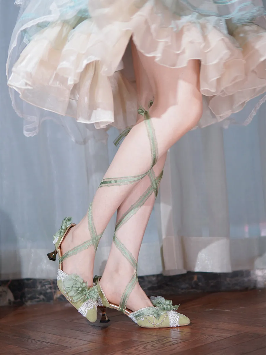 Sky Rabbit~Two~Fresh and Elegant Lolita Heels