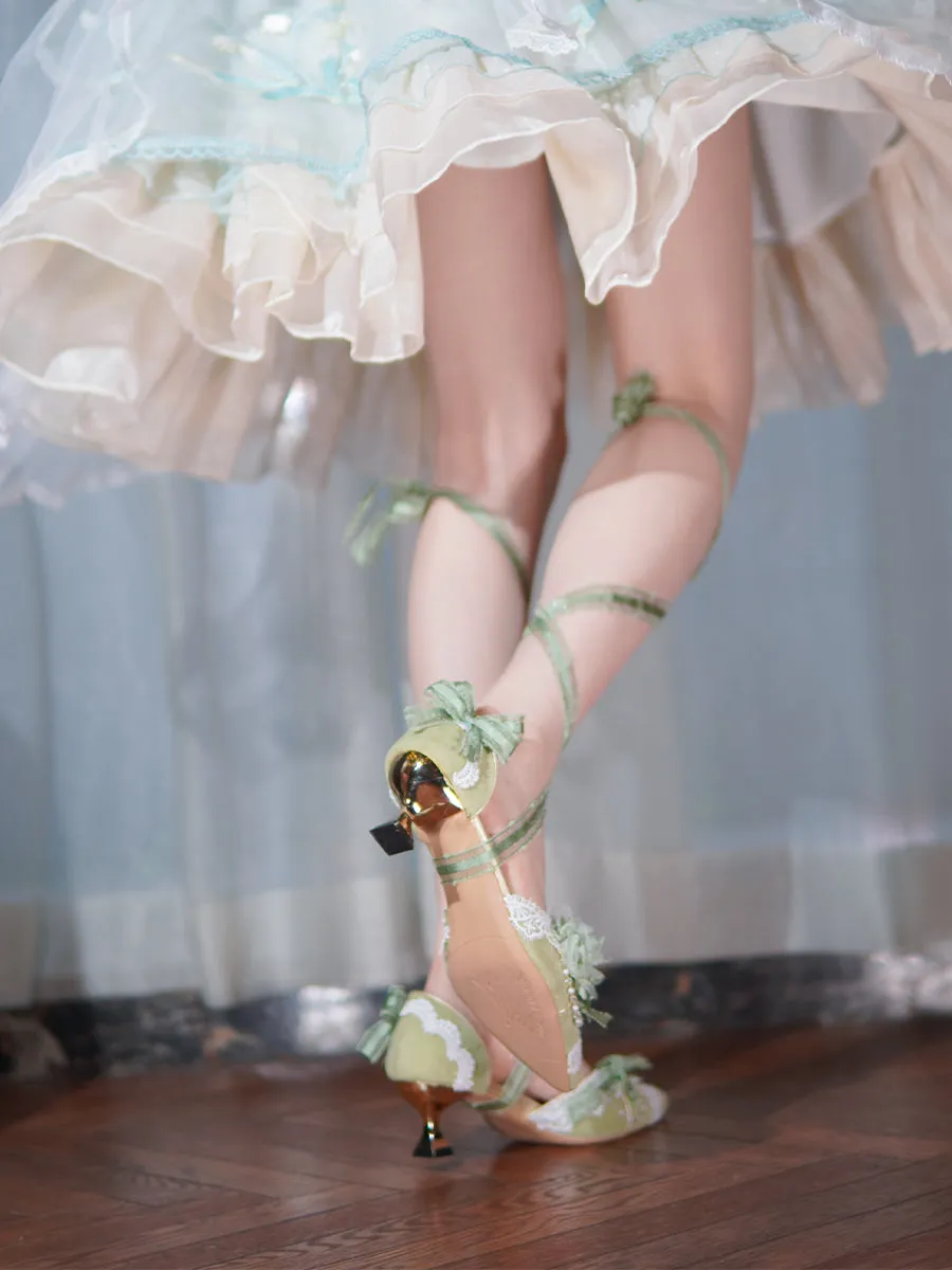 Sky Rabbit~Two~Fresh and Elegant Lolita Heels