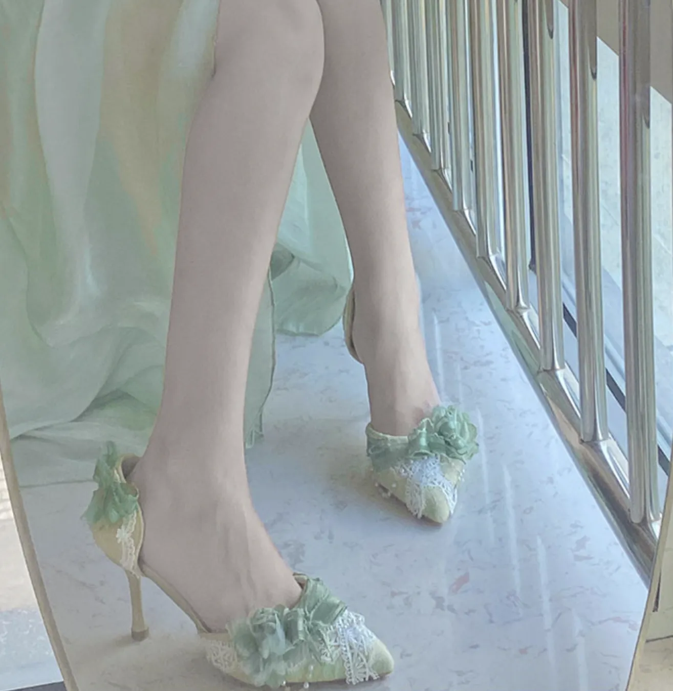 Sky Rabbit~Two~Fresh and Elegant Lolita Heels