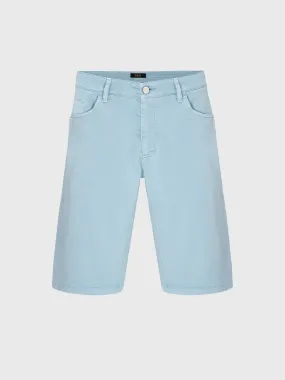 Slim Fit Cotton Shorts