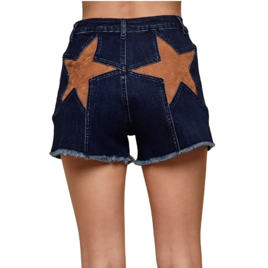 Star Deninm Shorts