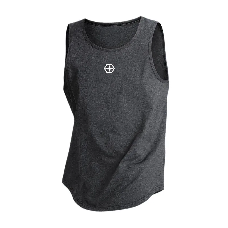Summer Quick-Dry Ice Silk Breathable Fitness Tank Top