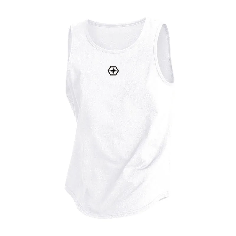 Summer Quick-Dry Ice Silk Breathable Fitness Tank Top