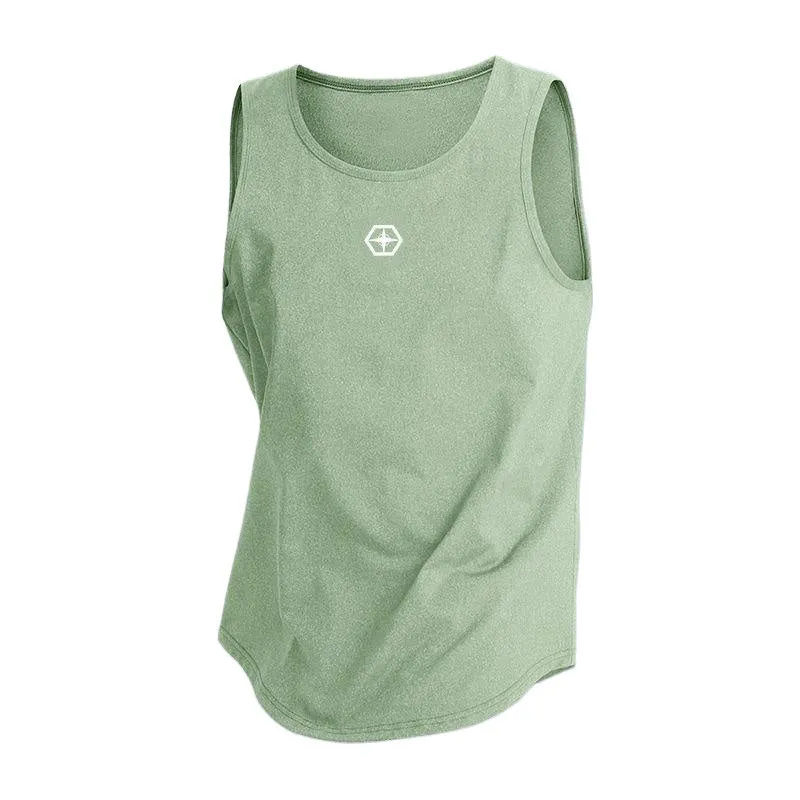 Summer Quick-Dry Ice Silk Breathable Fitness Tank Top