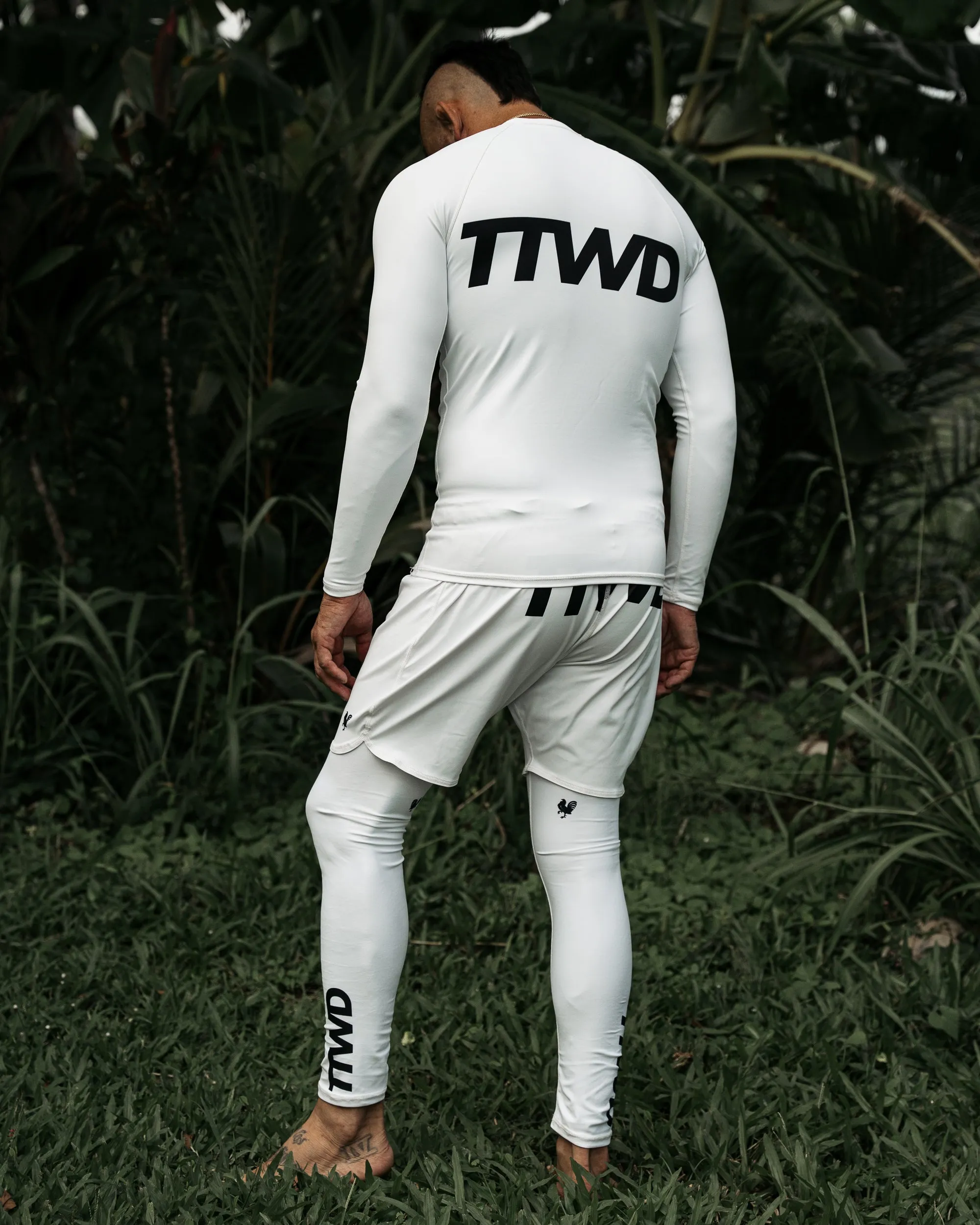 The TTWD Pure Training Shorts - All-Terrain-Flex™ - WHITE