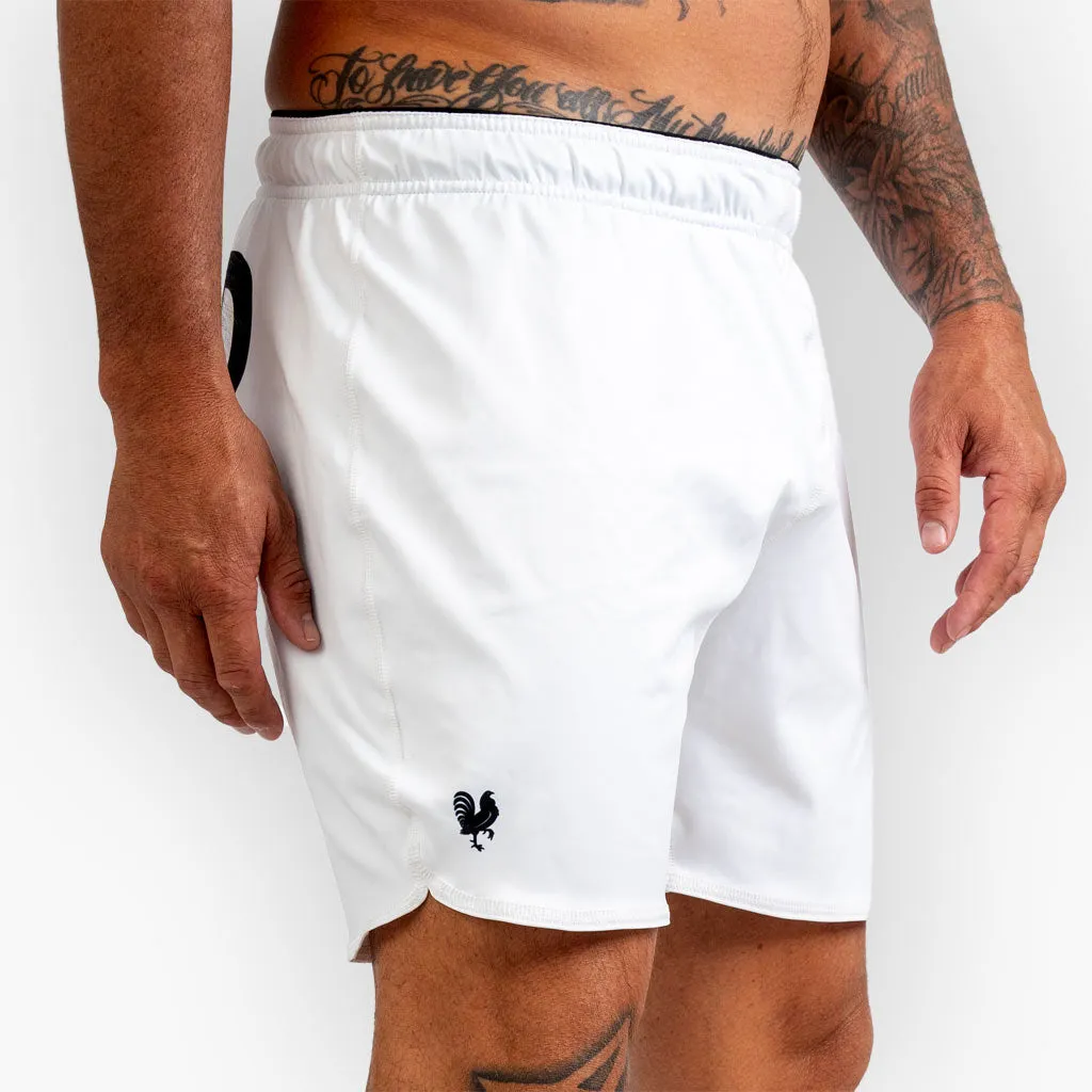 The TTWD Pure Training Shorts - All-Terrain-Flex™ - WHITE