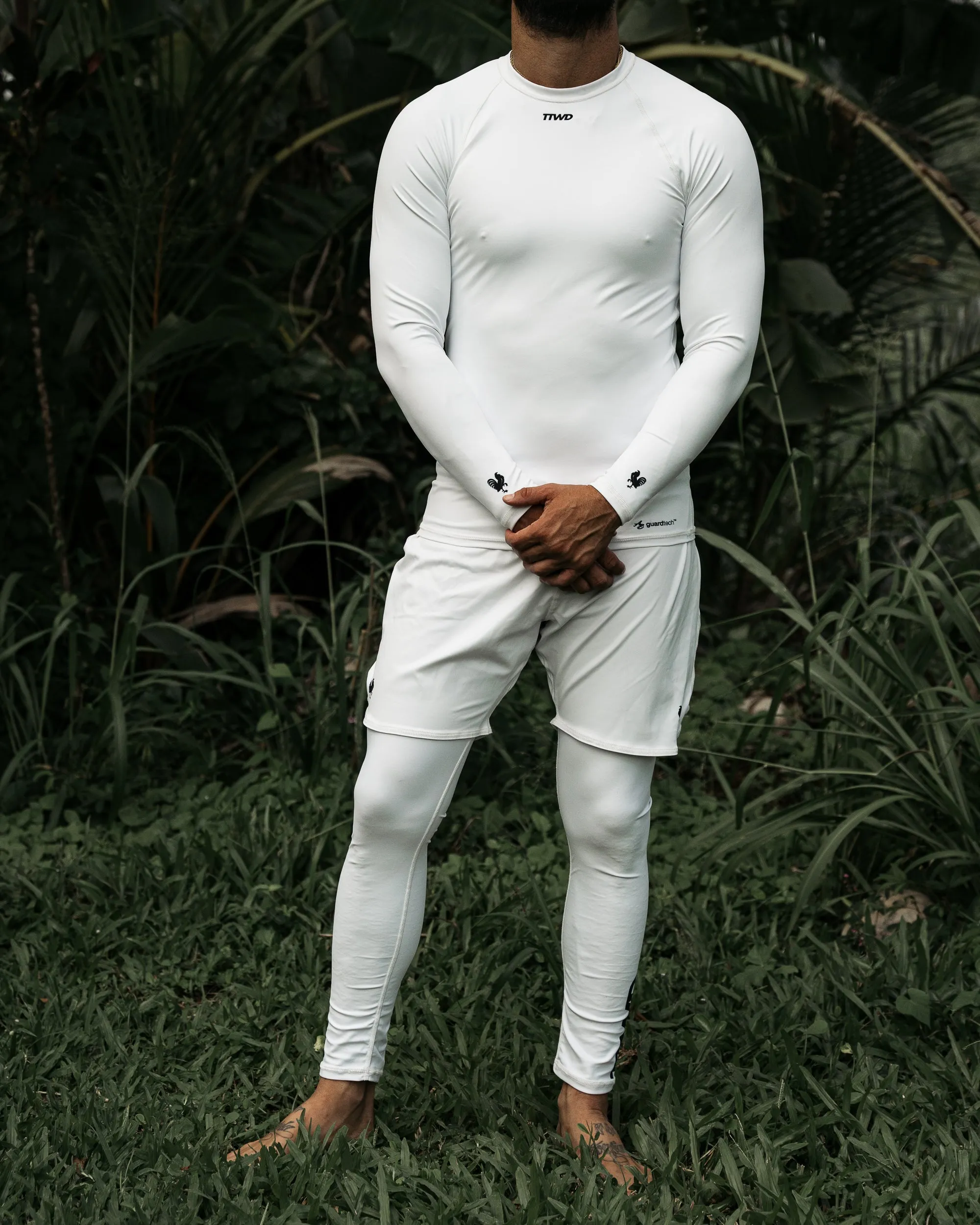 The TTWD Pure Training Shorts - All-Terrain-Flex™ - WHITE