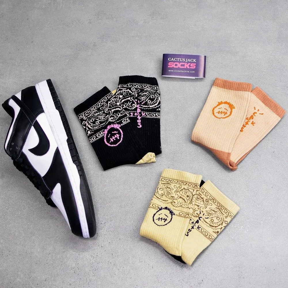 Travis Scott Socks | Travis Socks Combo  Pack of 3 | Kicks Machine