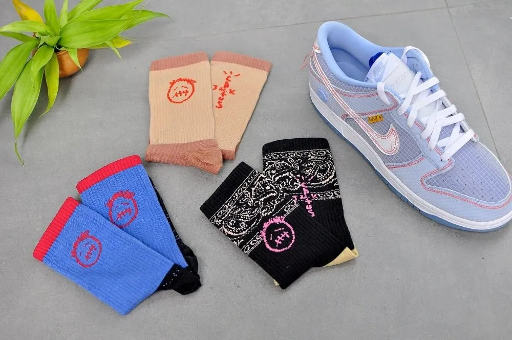 Travis Scott Socks | Travis Socks Combo  Pack of 3 | Kicks Machine